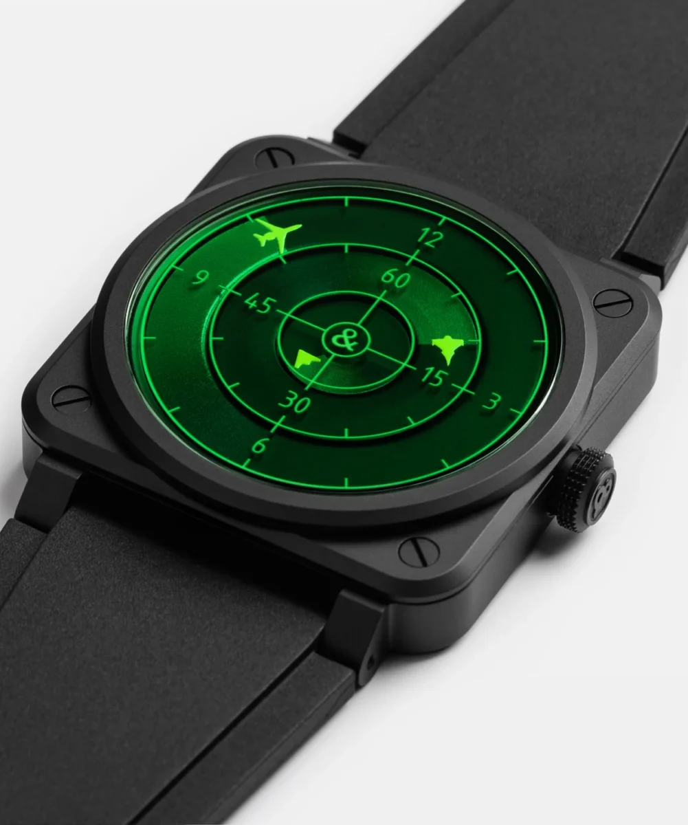 【ベル＆ロス】まるで航空管制レーダー！新作「BR−03 グレーン レーダー セラミック」が登場！！ - Bell＆Ross 