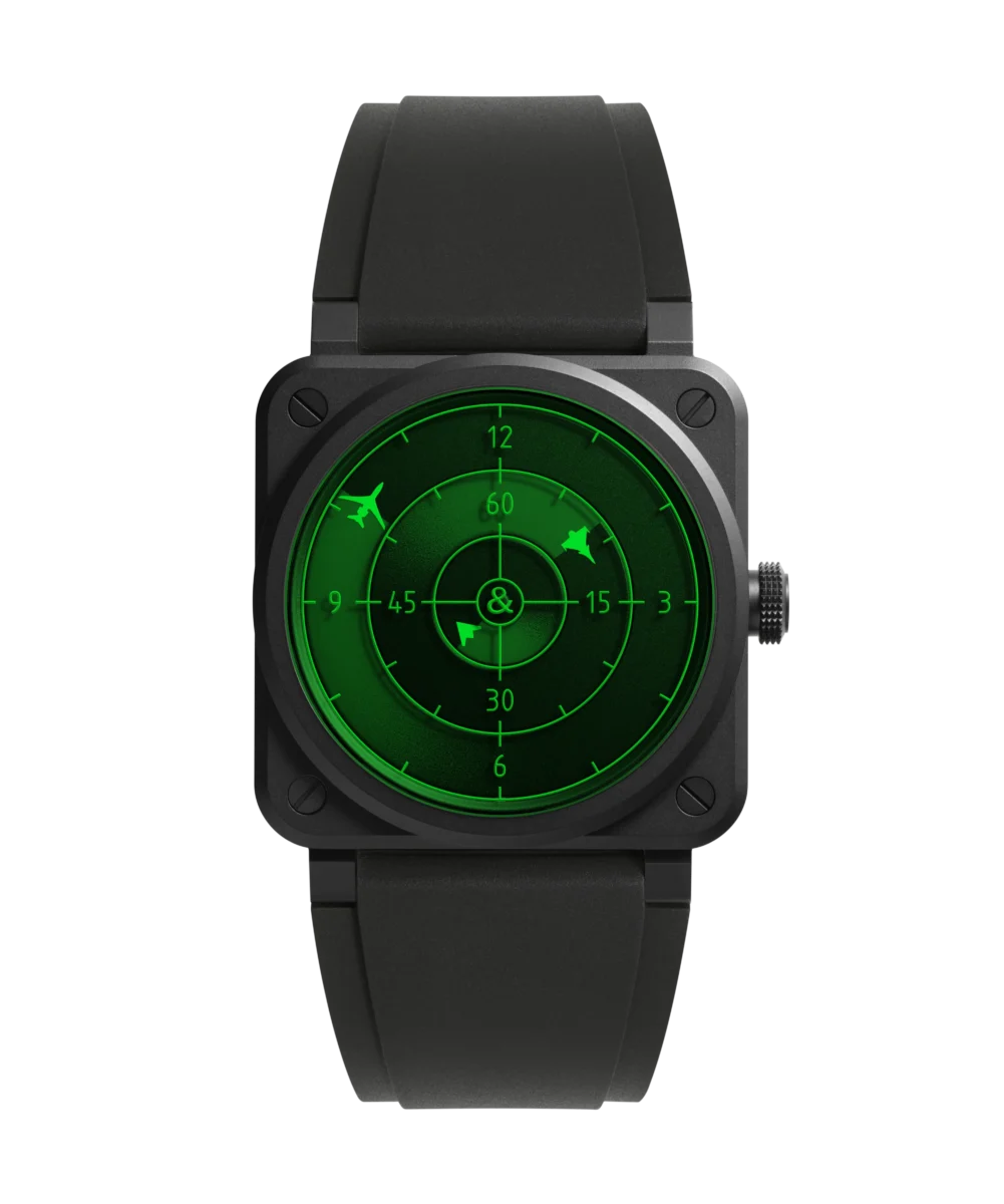 【ベル＆ロス】まるで航空管制レーダー！新作「BR−03 グレーン レーダー セラミック」が登場！！ - Bell＆Ross 