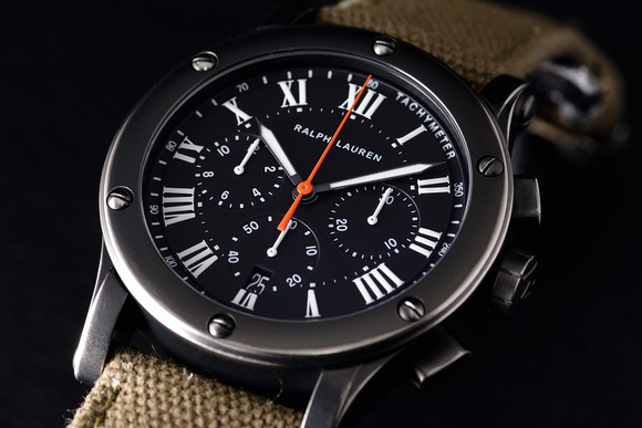 ラルフローレン クロノグラフ モデル サファリ RL67-39MM (RLR0240900)　生産終了 - RALPH LAUREN（取扱い終了） 