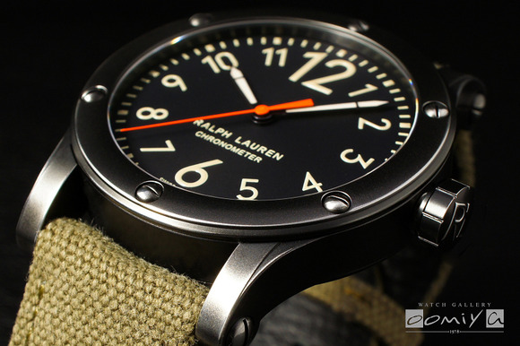 ラルフローレン究極の味出し時計　サファリRL67 クロノメーター (RLR0220900) - RALPH LAUREN（取扱い終了） 