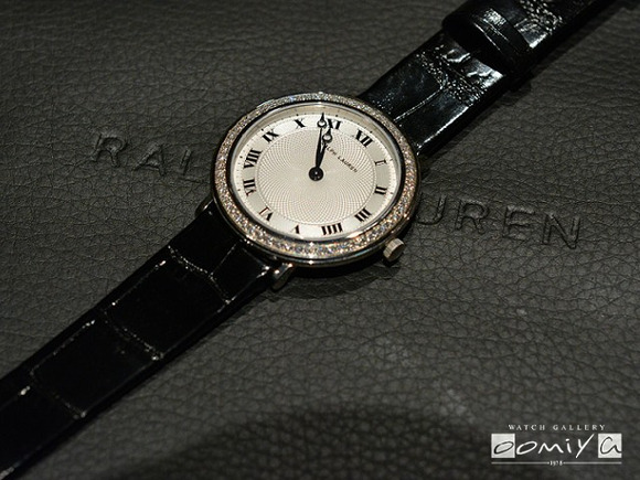 ラルフローレン 2014年新作 スリムクラシック コレクション32㎜ ホワイトゴールド ダイヤモンドRLR0162701 - RALPH LAUREN（取扱い終了） ▶SIHH｜WW 