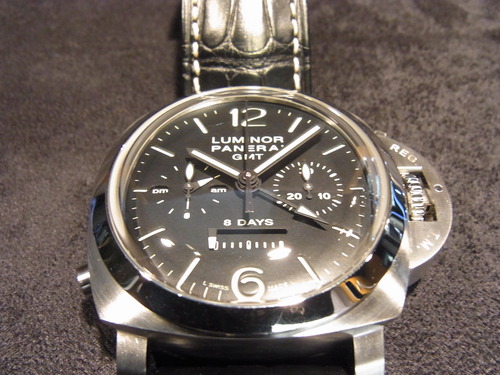PANERAI　ルミノール 1950 クロノ モノプルサンテ 8days GMT - PANERAI（取扱い終了） 