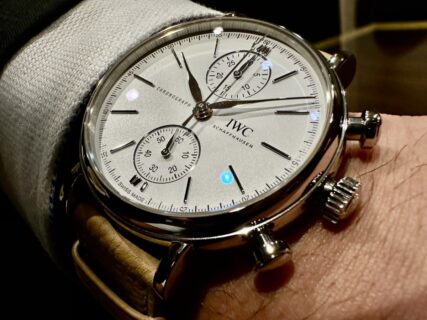 【IWC】トレンドのスモールケースがエレガントなクロノグラフ！【ポートフィノ・クロノグラフ 39】