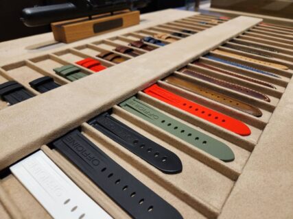 【お客様スナップ】PAM01361 ルミノール BiTempo パワーリザーブのストラップ変えてみたら、、、