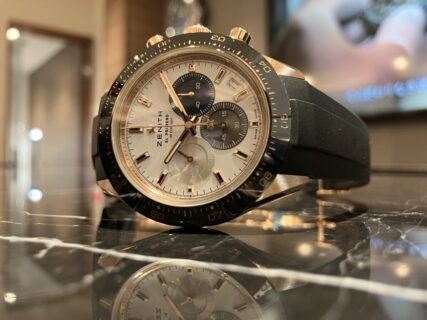 【ゼニス】クロノマスタースポーツ ローズゴールドモデルが入荷しました！「18.3100.3600/69.R951」