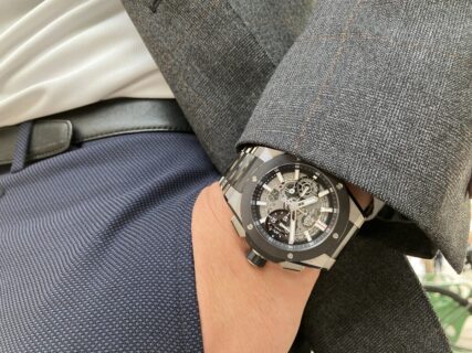 惜しくも廃盤が決定。ウブロが放つブレスレットの流儀とは？ウブロ ビッグ・バン インテグレーテッド チタニウム セラミック