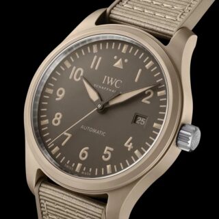 砂漠の景色から着想を得た 全く新しいIWC「パイロット・ウォッチ・オートマティック 41・トップガン・ モハーヴェ・デザート」