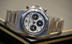 【東北初入荷】遂に定番モデルがシースルーバックになったロレアートクロノグラフ　81020-11Z131-11A【ジラール・ぺルゴ】