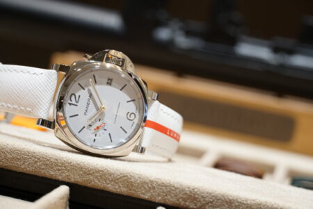 【パネライフェア3月29日(日)まで】ご夫婦やカップルでシェアできる時計！？ルミノールドゥエ【PAM01378】