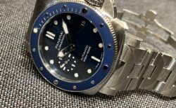 【パネライフェア開催】海も街もこれ1本！ちょうどいいサイズの本格ダイバーズウォッチ！PAM02068 サブマーシブル ブルー ノッテの魅力について