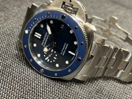【パネライフェア開催】海も街もこれ1本!ちょうどいいサイズの本格ダイバーズウォッチ!PAM02068 サブマーシブル ブルー ノッテの魅力について