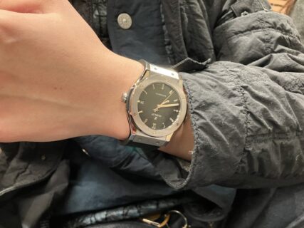 ~お客様スナップ~ クラシック・フュージョン チタニウム ブラックシャイニー 【ウブロ編】