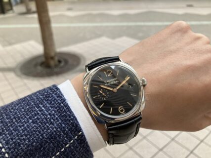 パネライの原点にして名作モデル。クワイエットラグジュアリーな大人のコレクション！ラジオミール クアランタ Ref PAM01572