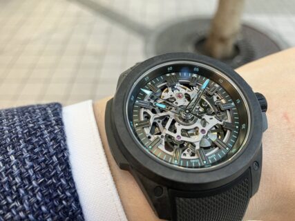 日本でし買えない？時計の概念を打ち壊す？全く新しい機械式時計。　ノルケイン「ワイルド ワン スケルトン JP」