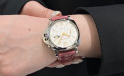 【PAM01557】女性でもパネライを着けたい！？夢が叶うサイズがあります！「ルミノール ドゥエ ルナ」