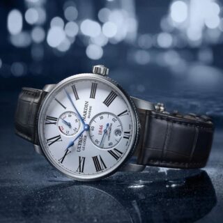 マリンクロノメーターをそのまま時計に？伝統と革新に満ちた ユリスナルダン「マリーン トル ピユール」