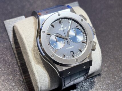 【第6回】新人スタッフによるおすすめの時計『HUBLOT クラシック・フュージョン クロノグラフ ディープブルー』【朗報】HUBLOTフェア開催中！！！