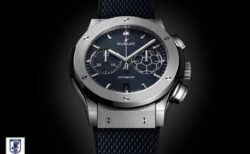 侍ブルーを身に纏ったウブロ？サッカー日本代表を応援する国内限定モデル。「クラシック・フュージョン クロノグラフ チタニウム ブルー ヴィクトリー」