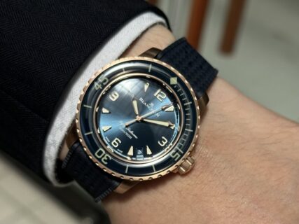 人と被らない大人のこだわりのゴールドモデル~フィフティ ファゾムス オートマティック 38mm~【価格改定のお知らせ】