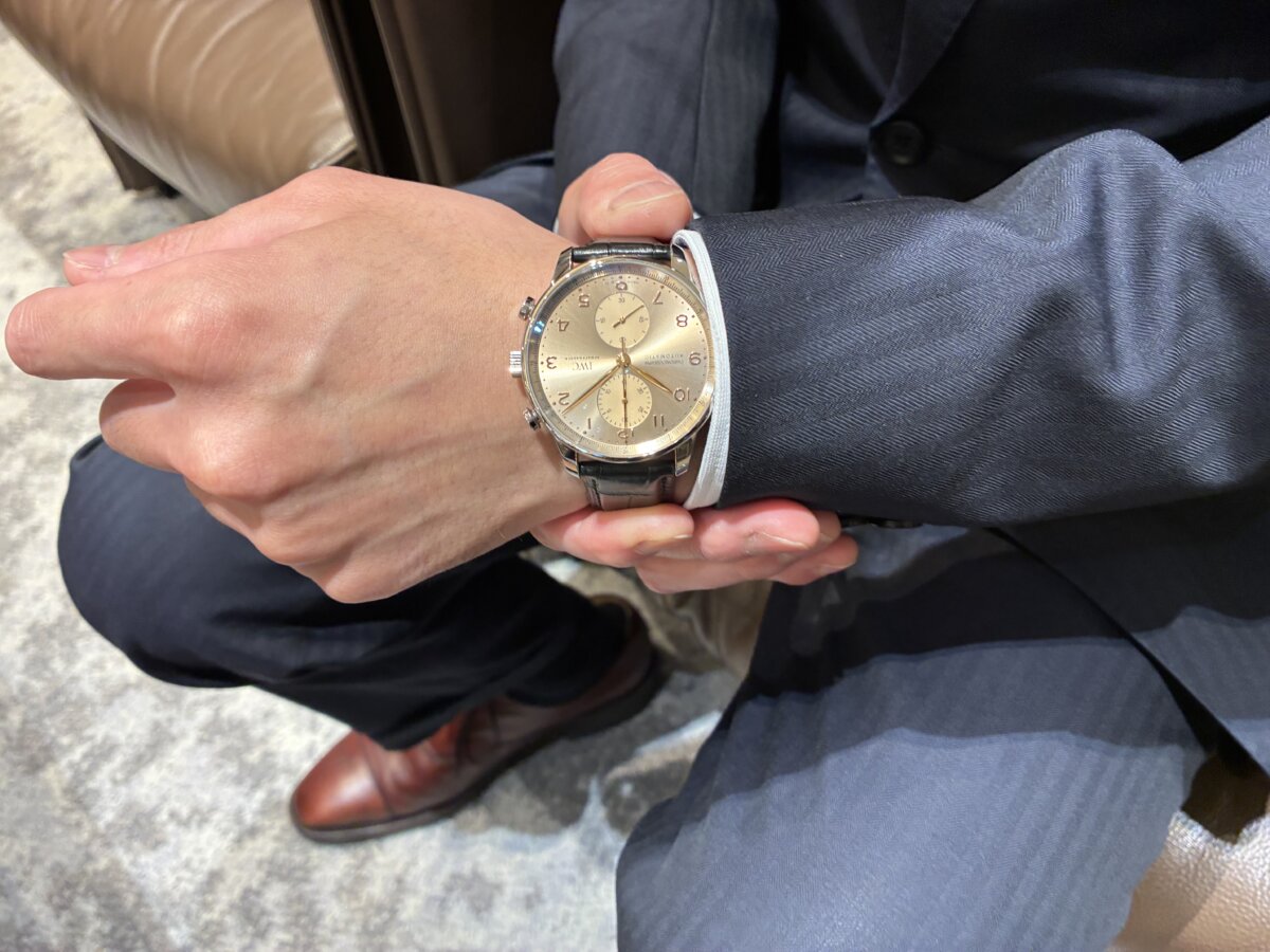 入荷速報！！】入荷半年待ち！？IWC大人気デューンカラー ポルトギーゼ
