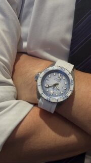 ※動画あり【EDOX】日本限定！？ネプチュニアン グランデ リザーブ デイト オートマティック【80801-3BBUCA-BUCDN】