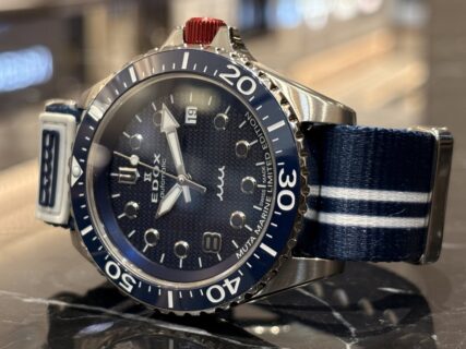 【EDOX × ムータ・マリン】たくさんのお問い合わせありがとうございます！！コラボモデル第二弾｜ネプチュニアン グランデ リザーブ デイト オートマティック ムータ・マリン スペシャル エディション
