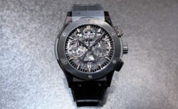 【第12回】新人スタッフが本気で選んだ時計「HUBLOT アエロ・フュージョン クロノグラフ ブラックマジック」