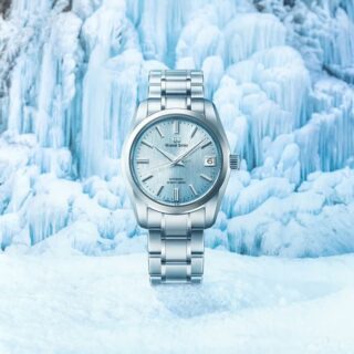 【第20回】新人スタッフが本気で選んだ時計『Grand Seiko SBGH347』厳冬期の芸術、氷点下の滝をテーマにした氷瀑モデル