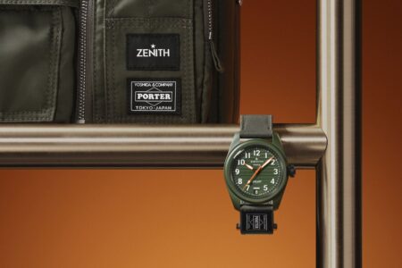 PORTER×ZENITH 一針入魂のスペシャルエディション パイロット オートマティック ポーターエディション Ref:49.4001.3620/63.I001