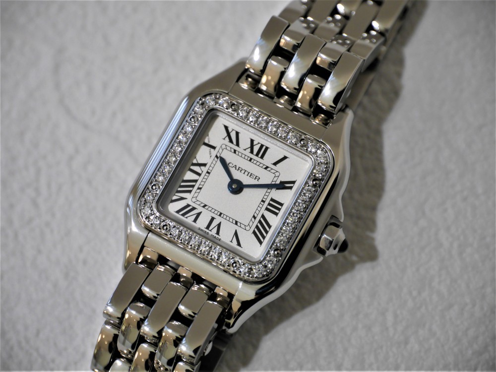 【CARTIER】パンテール フォーナ＆フローラ バンドー カルティエ女性らしい柔らかな曲線で仕上げられたパンテール