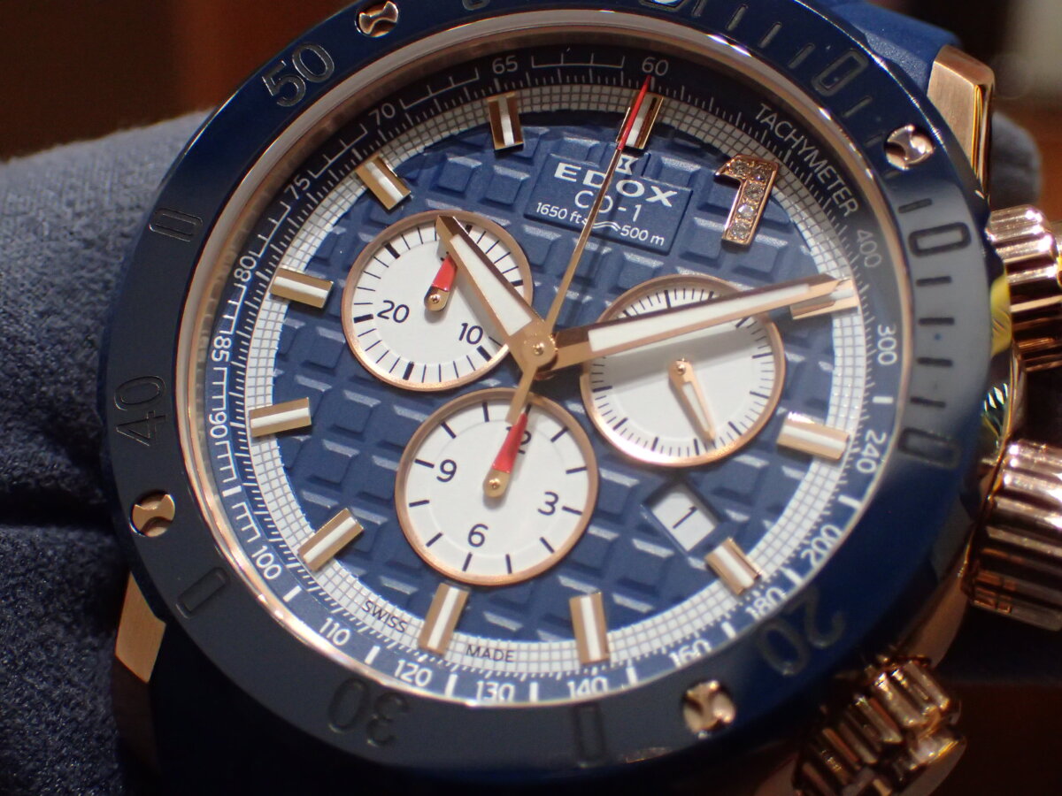 レアモデル再入荷！エドックス クロノオフショア1 リミテッド