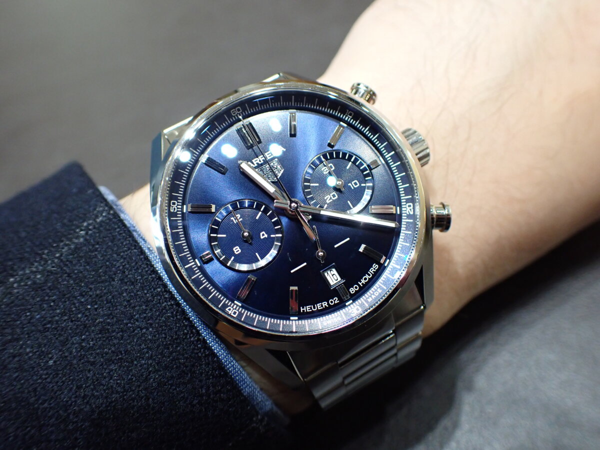 タグホイヤー カレラ キャリバー ホイヤー02 クロノグラフを