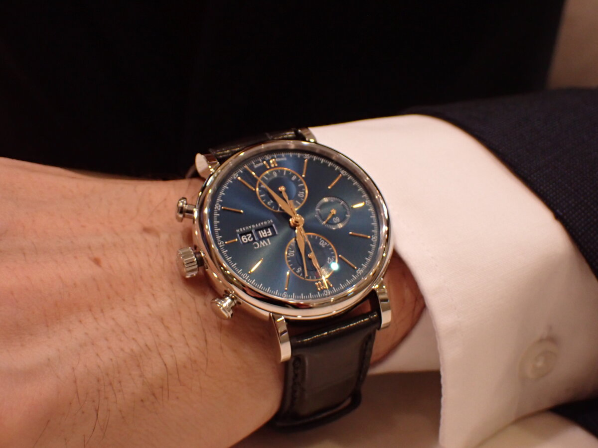 【IWC】ブルー文字盤 個性あるペアウォッチ - おすすめ情報 IWC 