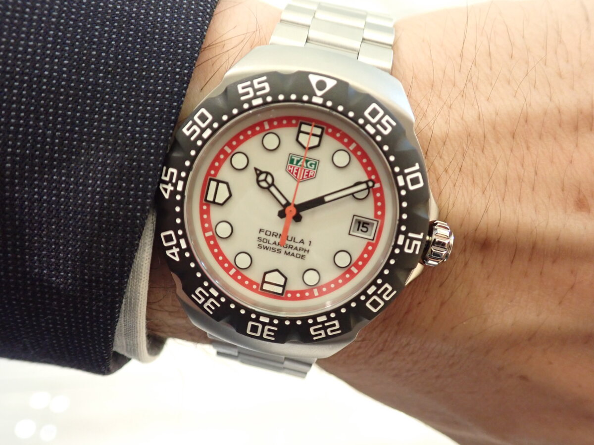 【タグ・ホイヤ】新作フォーミュラ1ソーラーグラフ - TAG Heuer