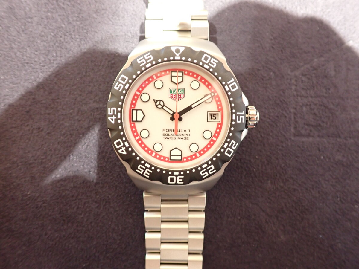 【タグ・ホイヤ】新作フォーミュラ1ソーラーグラフ - TAG Heuer