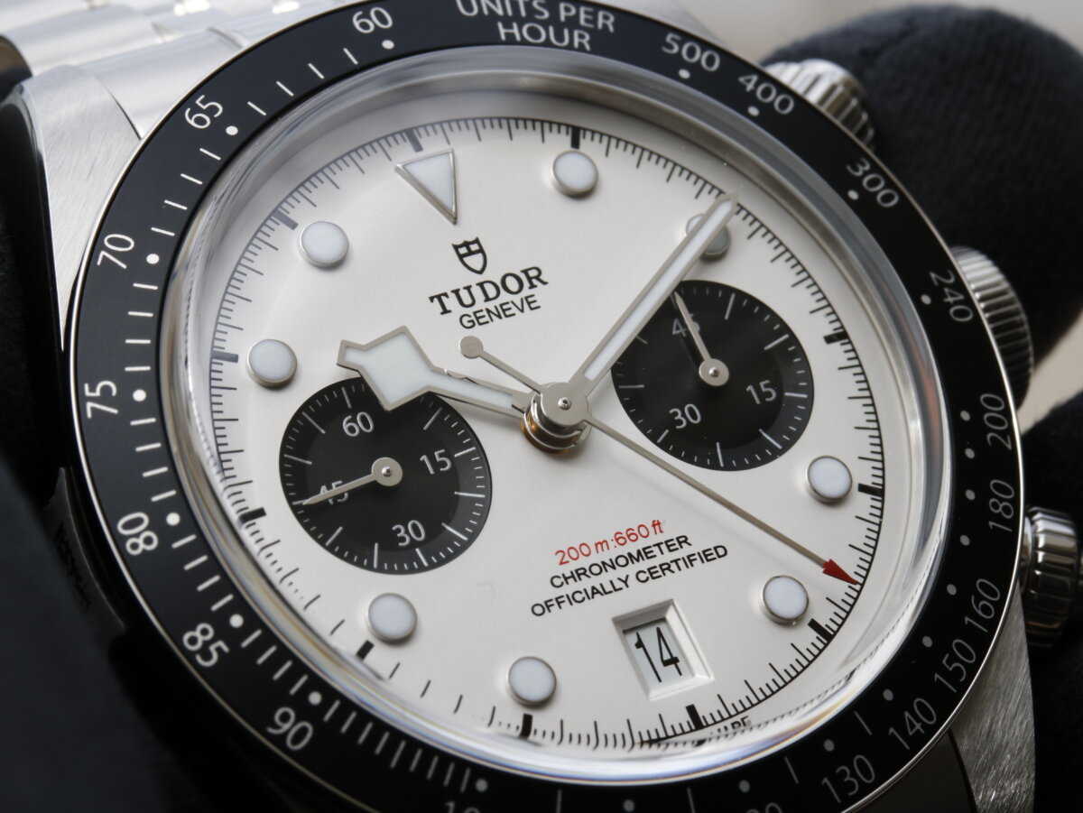 【チューダー】ブラックベイ クロノ 新型で追加された5連ブレスとらくらく微調整 - TUDOR 