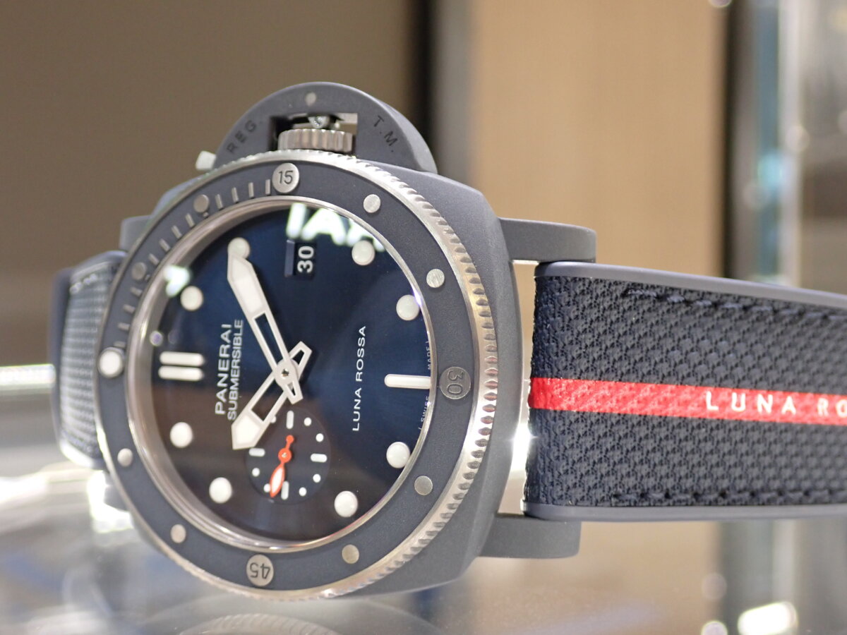 【パネライ】チタンの軽さのままセラミック以上の硬度を誇るPAM01466 - PANERAI