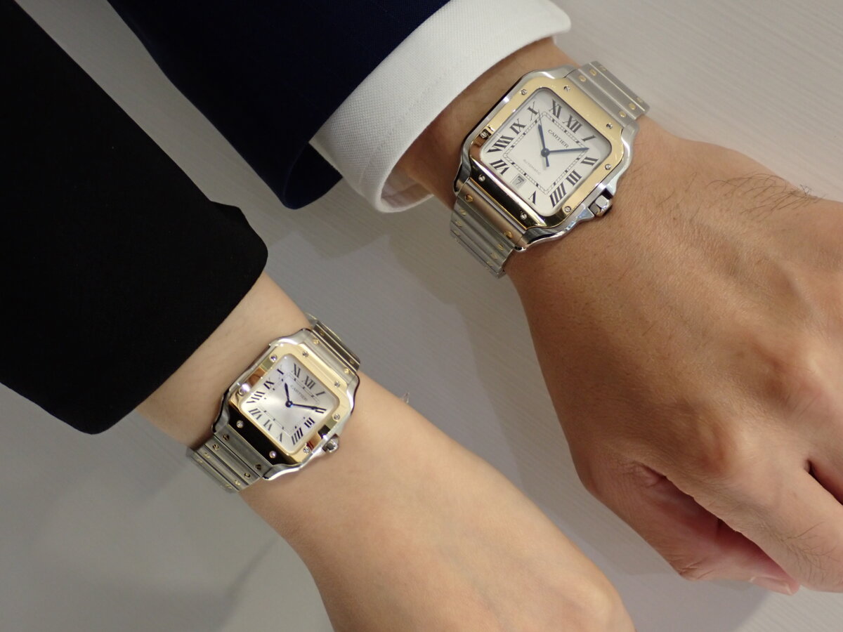 画像 【カルティエ】新作サントスSMサイズ!LM、MMサイズとの違い4選! - Cartier