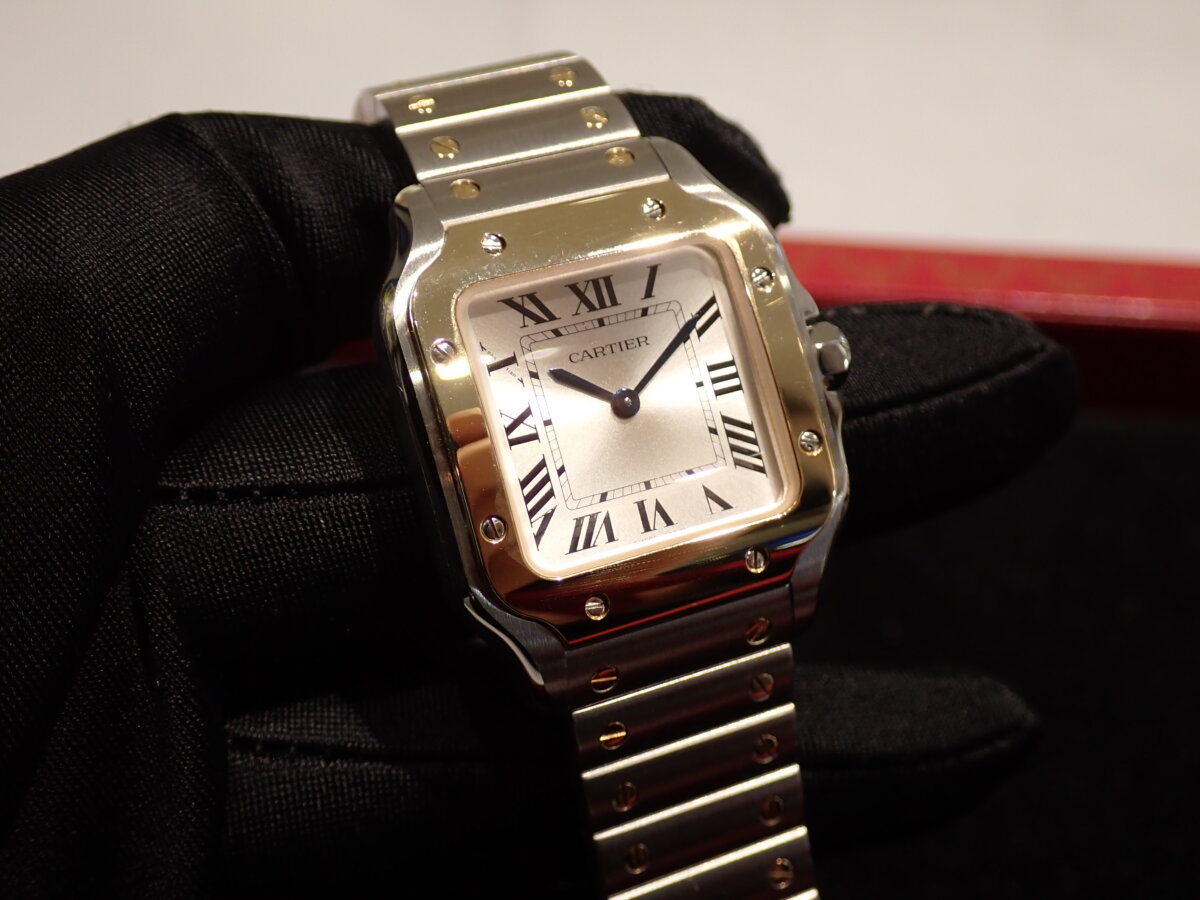 画像 【カルティエ】新作サントスSMサイズ!LM、MMサイズとの違い4選! - Cartier