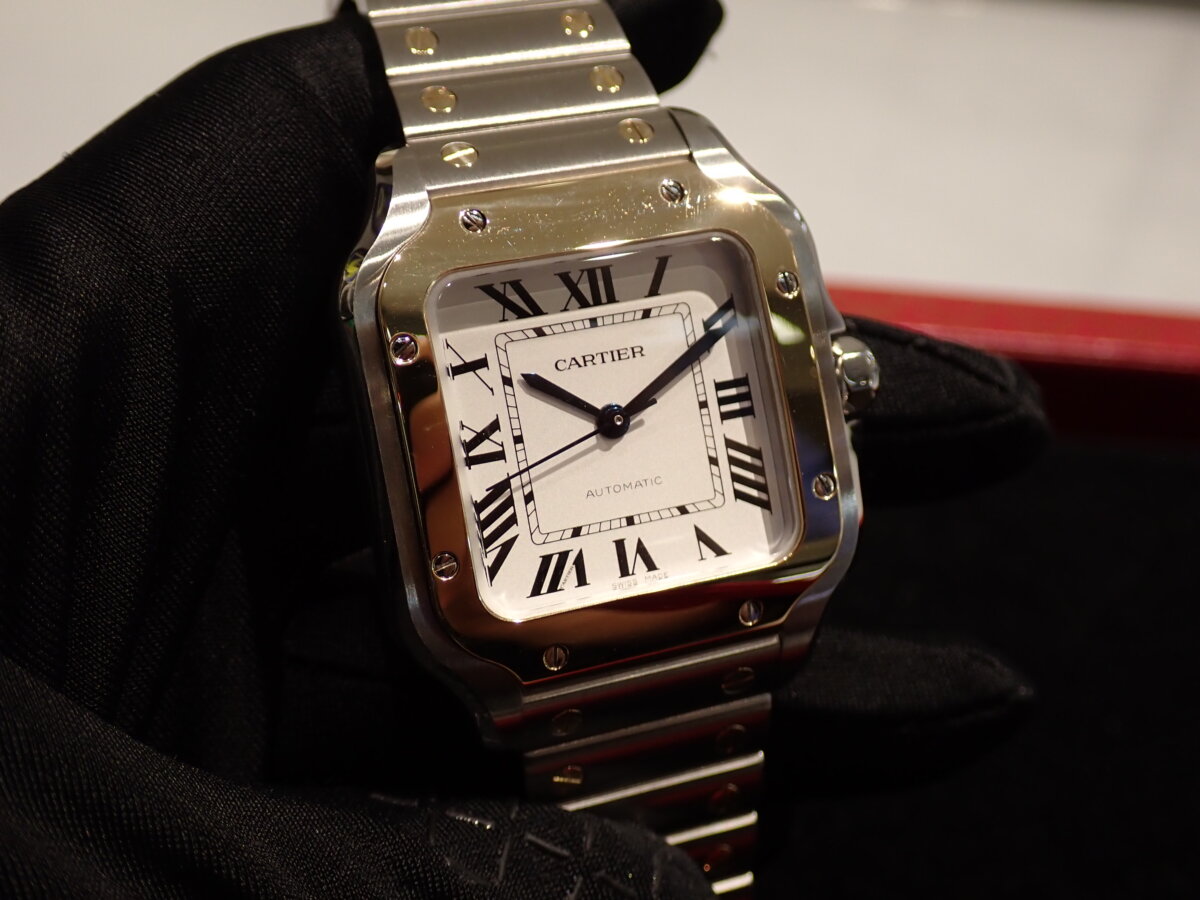 画像 【カルティエ】新作サントスSMサイズ!LM、MMサイズとの違い4選! - Cartier
