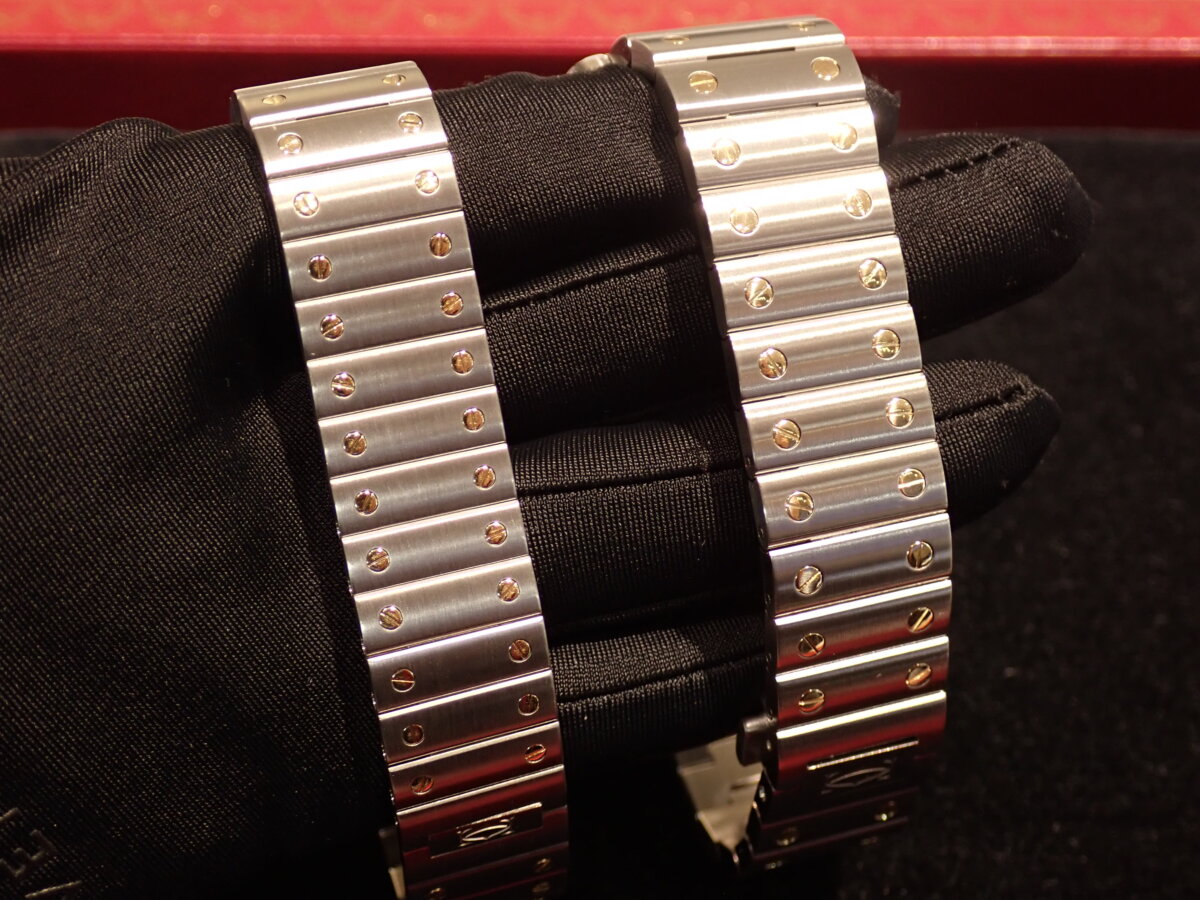 画像 【カルティエ】新作サントスSMサイズ!LM、MMサイズとの違い4選! - Cartier