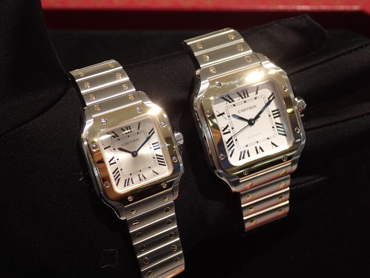 画像 【カルティエ】新作サントスSMサイズ!LM、MMサイズとの違い4選! - Cartier