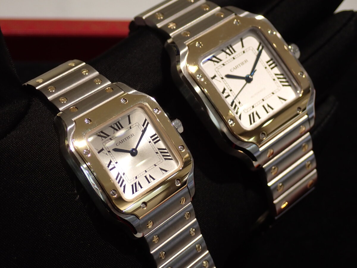 画像 【カルティエ】新作サントスSMサイズ!LM、MMサイズとの違い4選! - Cartier