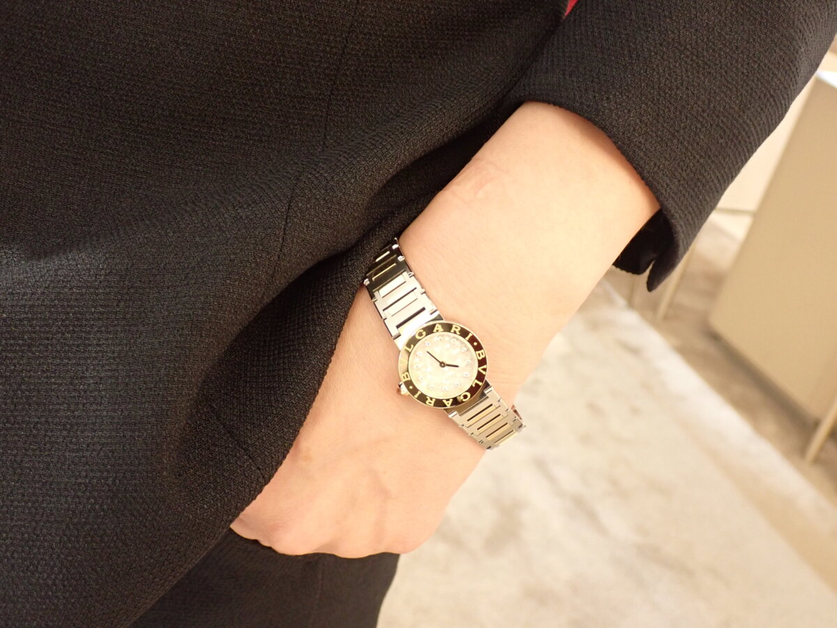【2025年最新】ブルガリ・ブルガリ MOPモザイクダイアルが輝く23mmレディースウォッチの魅力 - BVLGARI 