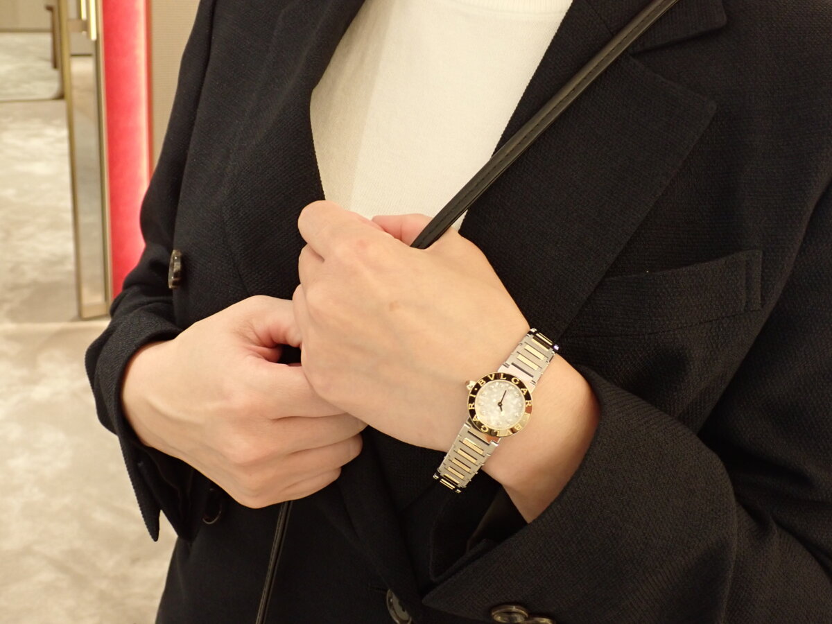 【2025年最新】ブルガリ・ブルガリ MOPモザイクダイアルが輝く23mmレディースウォッチの魅力 - BVLGARI 