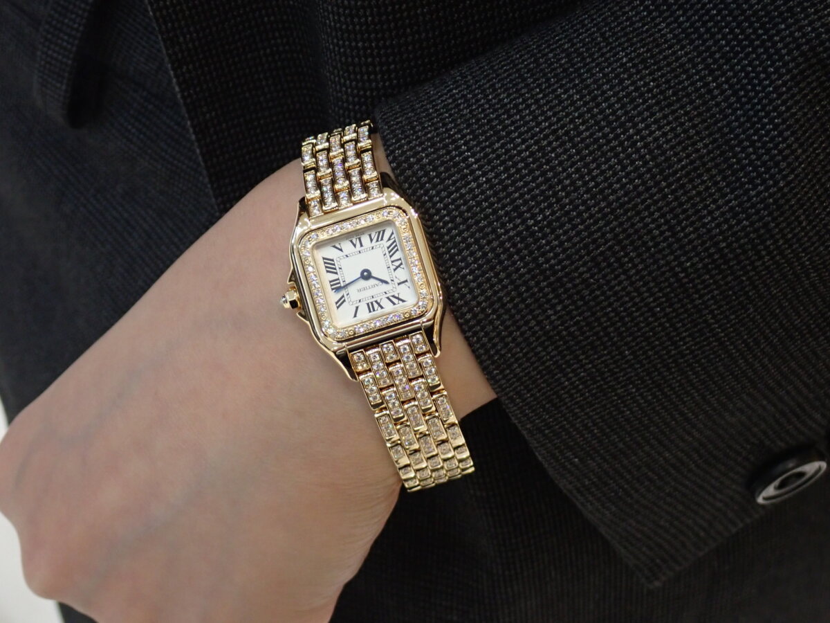 【カルティエ】新作ジュエリーウォッチ、パンテール、タンクアメリカン、２本ご紹介いたします。 - Cartier 