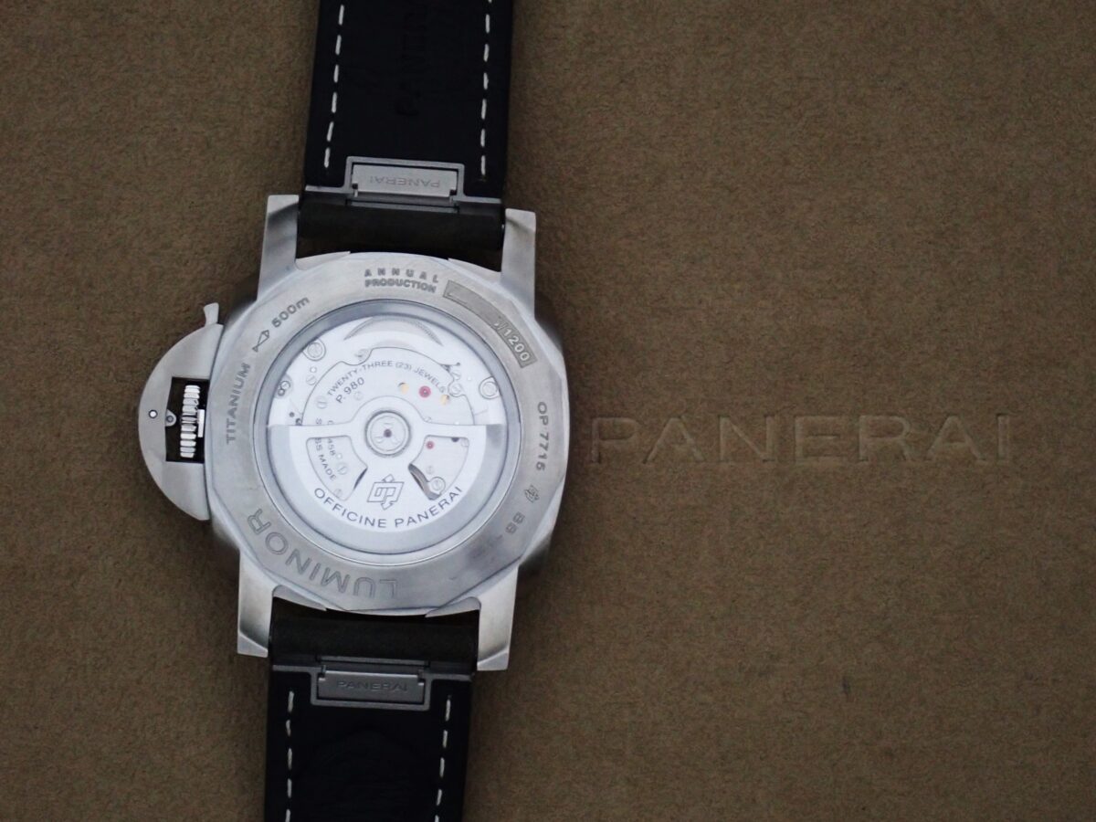 人気のグリーン文字盤×チタン製 ルミノールマリーナを解析！ - PANERAI 