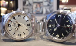 【チューダー】レンジャー デューンホワイトとブラックダイアルの比較