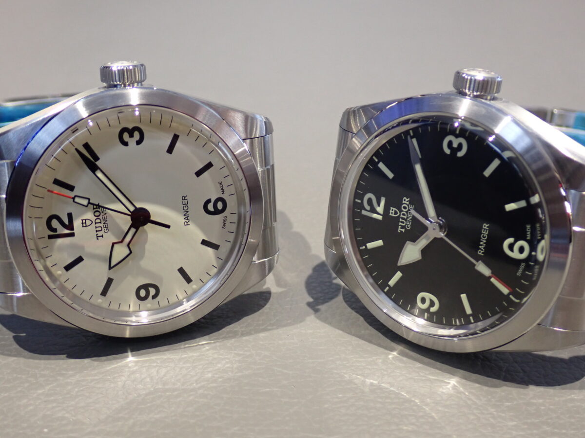 画像 【チューダー】レンジャー デューンホワイトとブラックダイアルの比較 - TUDOR