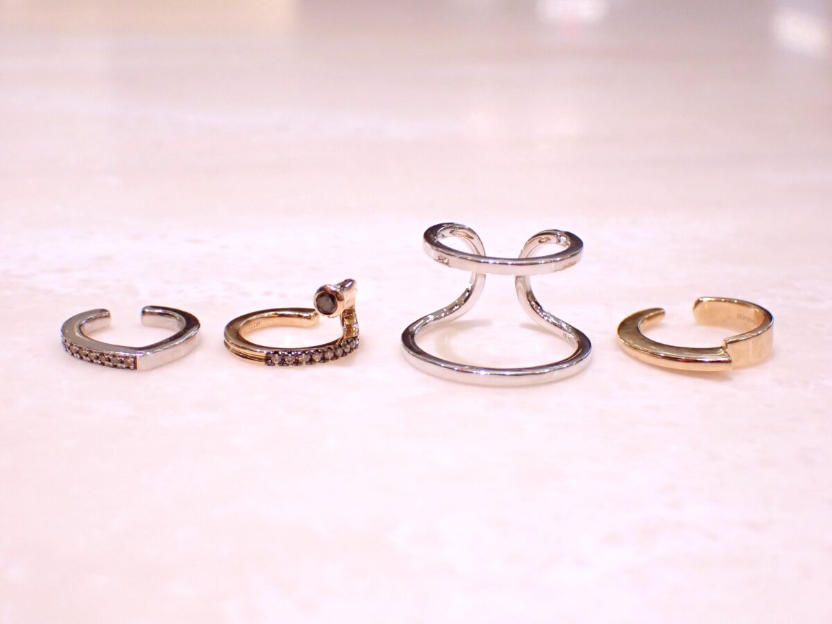 ヒロタカのイヤーカフを男性スタッフが着けてみたら？ - Hirotaka 